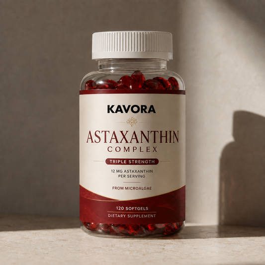 Kavora Astaxanthin 12mg Softgels