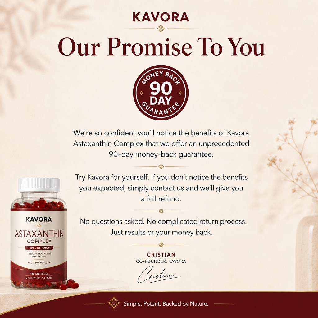 Kavora Astaxanthin 12mg Softgels